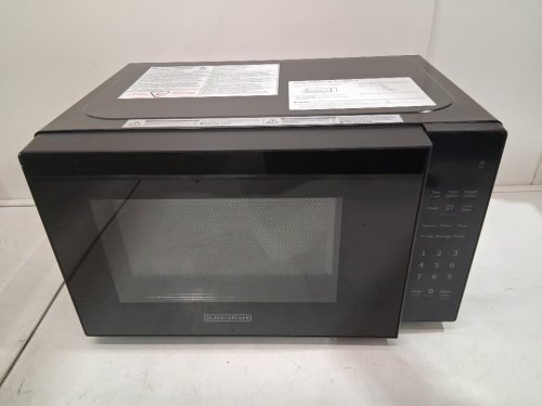 BLACK + DECKER 10 POWER LEVEL COMPACT COUNTERTOP MICROWAVE - 0.7 CU.FT / 700W - BLACK (MODEL: EM720CP7/CA) image 5