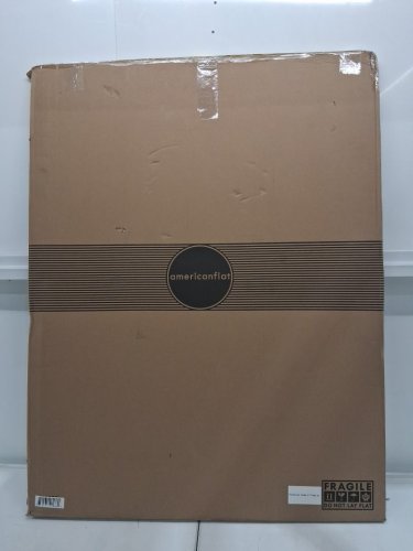 americanflat polished plexiglass thin border picture frame - 30" x 40" - black image 4