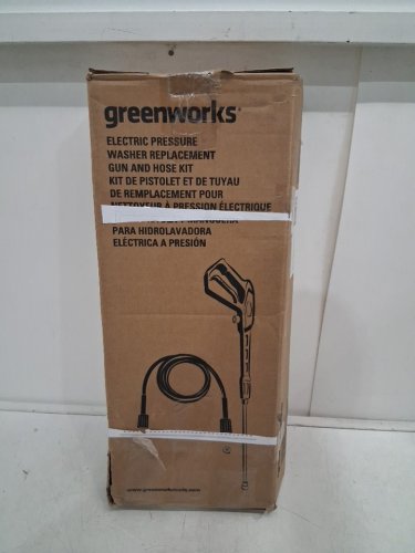Greenworks Electric Pressure Washer Replacement Gun and Hose Kit - 2000PSI - 1.2GPM - Green/Black (Model: 5209502CO) image 5