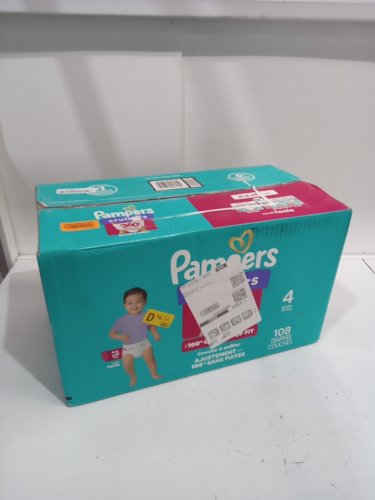 108PK PAMPERS PULL ON CRUISERS 360° FIT GAP-FREE FIT DISPOSABLE BABY DIAPERS - SIZE 4 (22-37lb) image 2