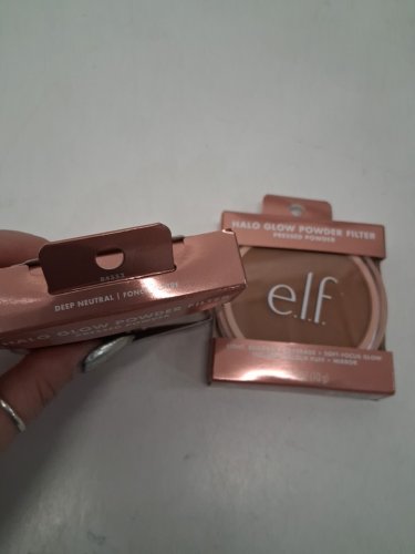 2PK E.L.F HALO GLOW powder filter pressed powder - deep neutral -10g/each image 3