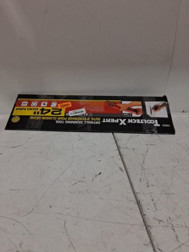 TOOLTECH XPERT ALUMINUM DRYWALL SKIMMING TOOL - 24" - RED/SILVER (MODEL: 120233) image 3