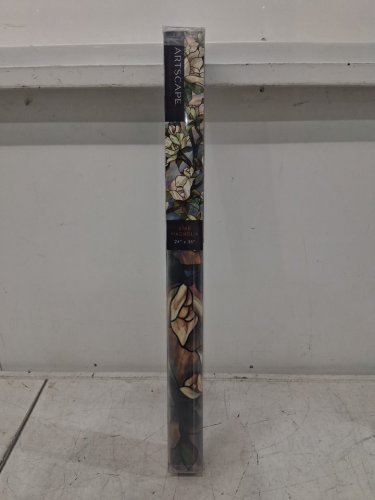 Artscape star magnolia window privacy film stained glass pattern - 24" x 36" - Multicolour (Model: 01-0719) image 2