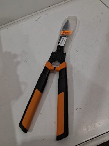 Fiskars Hedge Shears with SoftGrip Handles and Shock-Absorbing Bumpers - 23" - Black/Orange (model:392861-5002) image 2