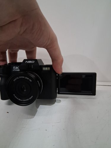 nbd s100 5K Digital Cameras - 64gb memory card-48MP Vlogging Camera for YouTube with WiFi - 180° Flip Screen - 16X Digital Zoom with Wide-Angle and Macro Lens image 4