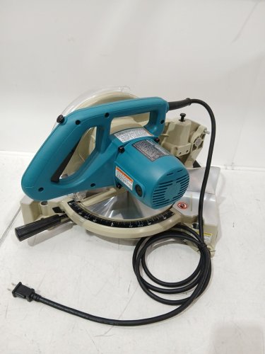 Makita CORDED Compound Mitre Saw WITH Electric Brake / 45° Bevel Left/ 52° Mitre Right - 4600RPM - Turquoise (Model: LS1040) image 7