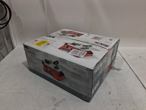 skil wet tile saw with hydrolock system & 7" blade - fits tiles up to 18" x 18" - red (model: 3550-02) image 2
