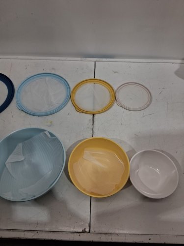 10PC PANDEX MELAMINE BRPA-FREE MIXING BOWL SET WITH LIDS - ASSORTED COLORS (MODEL: 1901780) image 5