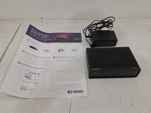 ARRIS ALL DIGITAL HIGH DEFINITION COMPACT SET TOP BOX - BLacK (MODEL: DCX525E) image 2