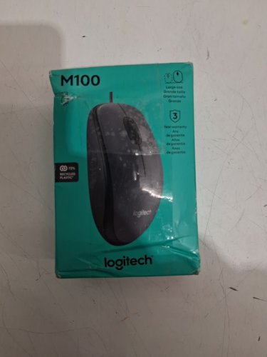 LOGITECH M100 FULL SIZE CORDED MOUSE (MODEL: M100) image 2