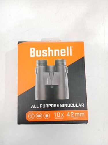 bushnell all purpose 10X42MM BINOCULARS WITH SPUDZ Cleaning Cloth AND CARRY CASE (model: 210142R) image 2