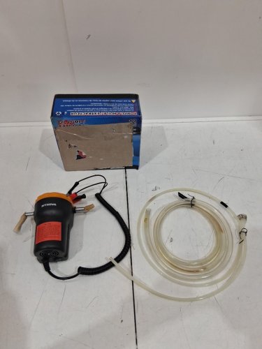 NYXOVA Oil Change Pump Extractor with Hose - 60W 12V - BLACK/YELLOW (MODEL: G08311614) image 2