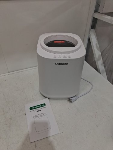 OUAKEN Electric Smart Countertop Compost Bin - 4L - WHITE (MODEL: JF6001A) image 5