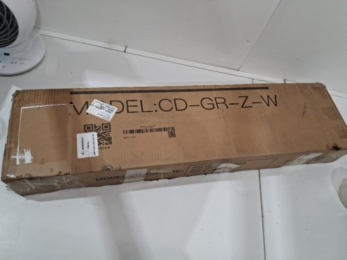 Clothing Rack Heavy Duty Garment Rack on Wheels - 63" - white - (model: cd-gr-z-w) image 2