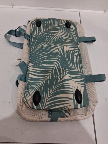 CleverMade Aloha collapsible beach tote - 11.25" x 21.25" x 13.5" - 42l - teal (model: 1872241/ 2049033) image 3