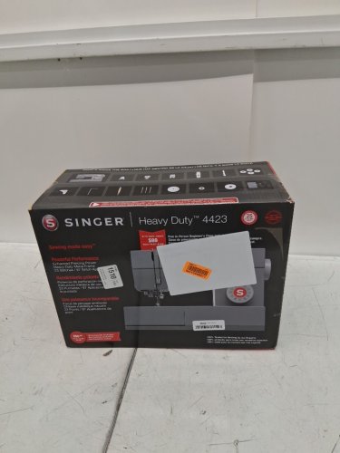 SINGER Heavy Duty High Speed Sewing Machine - GREY (MODEL: HD4423) image 2