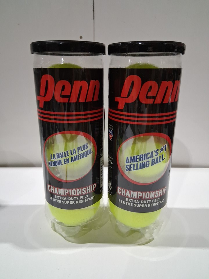 2 (3pk) PENN championship extra-duty felt ITF approved TENNIS BALL - green image 3