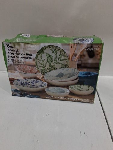 8pc Signature bowl set - 5.5" & 8.7" - white/assorted colours (model: 1983729) image 2