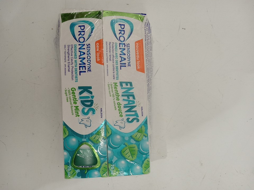 2PK Sensodyne Pronamel toothpaste FOR KIDS - GENTLE MINT image 2