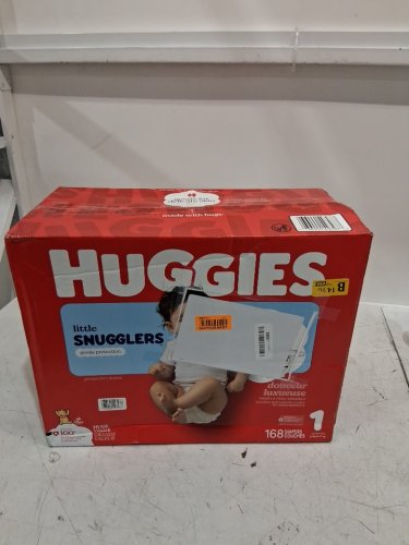 168pk Huggies Little Snugglers disposable Diapers - Size 1 (up to 14lbs) - disney Winnie The Pooh (model: 49797) image 2