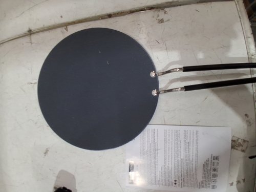 Tramontina Ceramic-Coated Tri-Ply Concave Chapati Tawa Roti / Crepe Pan - 10.5" - Stainless Steel (Model: 98051/011DS) image 2