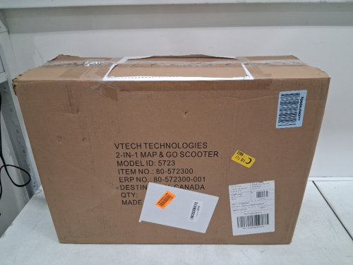 Vtech 2-in-1 map & go scooter, English Version - Age 1-3 Year - red/yellow (Model: 80-572300) image 4