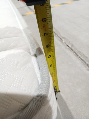 ZINUS TIGHT TOP POCKETED SPRING MATTRESS - TWIN - 6" - WHITE (MODEL: WMC-SMT-8T) image 5