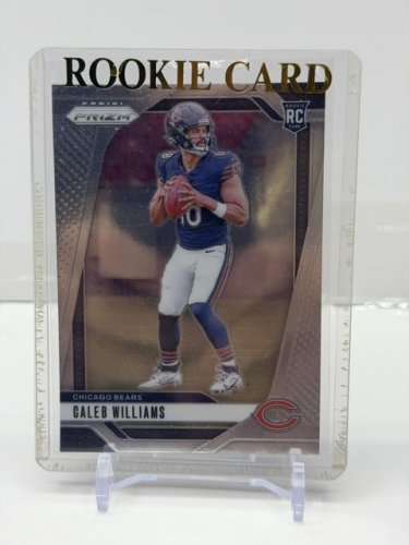 CALEB WILLIAMS ROOKIE CARD - 2024 PANINI PRIZM (#301) image 3