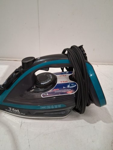 T-FAL ULTRAGLIDE PLUS ENHANCED STEAM IRON WITH CALCIUM COLLECTOR - BLACK/TEAL (MODEL: 1980969/FV5871Q0) image 3