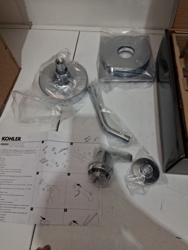 2pc Castia by Studio McGee kohler shower head a faucet -Polished Chrome (model: K-TS35916-4G-CP image 3