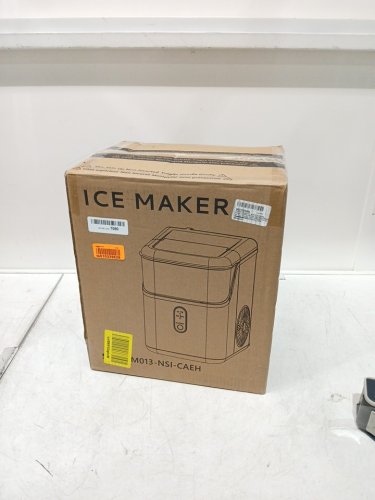 Euhomy countertop nugget ice maker - makes 35lbs/day - stainless steel ( model: im-15s) image 2