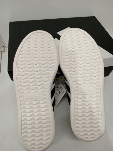 Men's Adidas Barreda lace up Sneaker Shoes  - Size 8 - WHITE (Style: 2974608) image 3