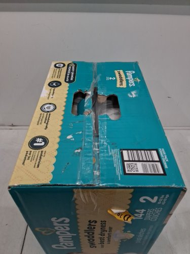 144PK PAMPERS SWADDLERS DISPOSABLE BABY DIAPERS - SIZE 2 (10-22LBS) image 4