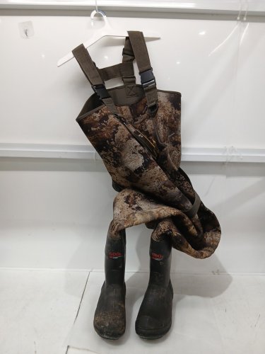 MEN'S BPS Northern Flight CLASSIC series II CHEST WADER - SIZE 9 - True Timber Prairie / black(STYLE: 3946954) image 4