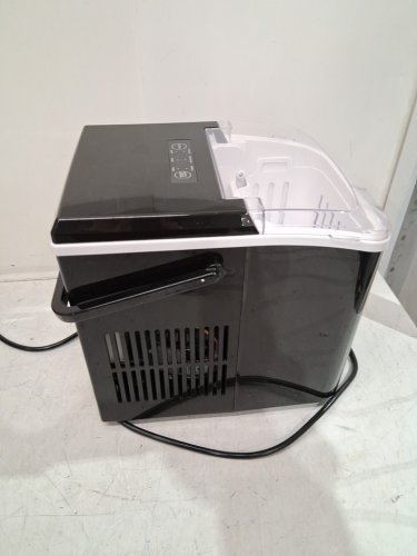 Countertop Ice Maker with Handle and scoop - 26lb - black (model: wbj-10a) image 6