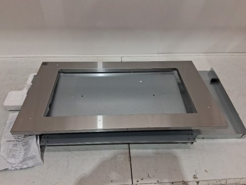 PANASONIC PREMIUM FLUSH MOUNT TRIM KIT FOR MICROWAVE OVEN, 30" x 16.5" - STAINLESS STEEL (MODEL: NN-TK73LS ) image 4