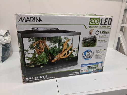 Marina LED Aquarium Kit - 20GAL - clear/black (Model: 15266A1) image 2