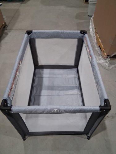 dream on me Nest Portable Play Yard With Carry Bag And Shoulder Strap - 40" x 28" x 27" - grey (model: 436-gy) image 7