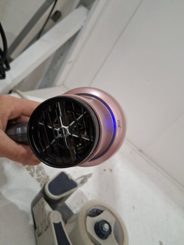 WAVYTALK IONIC EMITTING HAIR DRYER WITH DIFFUSER & CONCENTRATOR ATTACHMENTS - PINK (MODEL: QL-5917BDC) image 2