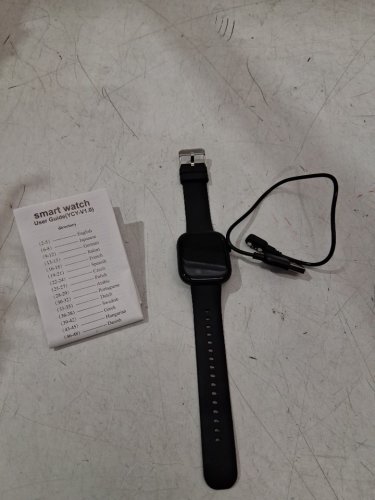 unisex Smart Watch 1.83" HD Touchscreen - black (MODEL: YCY-V1.0) image 3