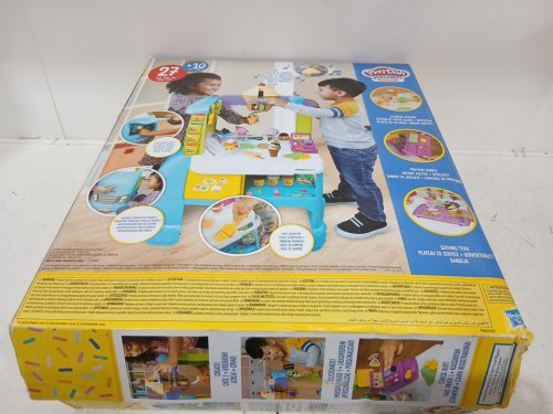 27PC PLAY-DOH KITCHEN CREATIONS ULTIMATE ICE CREAM TRUCK PLAYSET WITH ACESSORIES & NON-TOXIC PLAYDOH - MULTICOLOR (MODEL: F1039/1582448) image 2