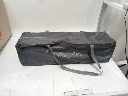 dream on me Nest Portable Play Yard With Carry Bag And Shoulder Strap - 40" x 28" x 27" - grey (model: 436-gy) image 3