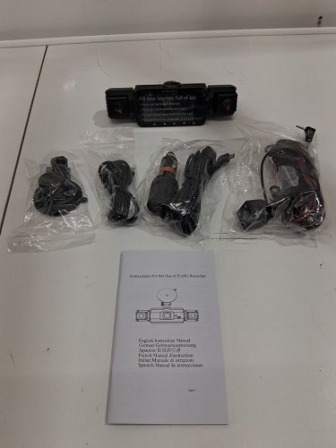 topgoose  2K FHD Dash Cam with 4 Channel 5G WiFi APP Control and Free 64GB Card - black image 2