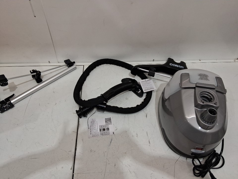 CONAIR UPRIGHT FABRIC ULTIMATE GARMENT CLOTHING STEAMER WITH MICROBAN - SILVER (MODEL: GS28NXC) image 4