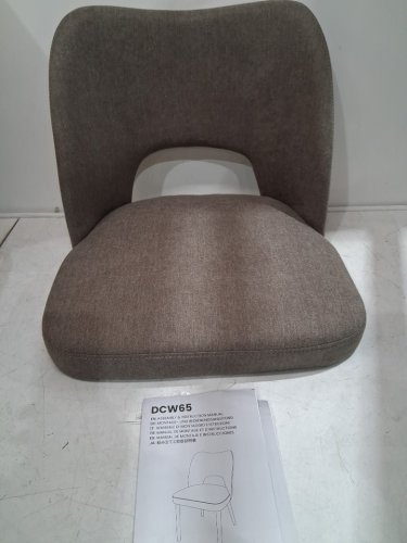 MALOL UPHOLSTERED DINING CHAIR - 30.3" X 18.1" - BEIGE TAUPE - (MODEL: DCW65) image 2
