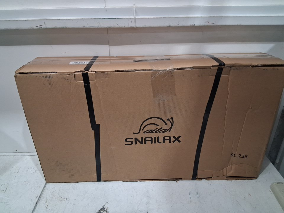 snailax shiatsu neck, shoulders & full back kneading shiatsu/rolling massager with heat - grey (model: sl-233) image 2