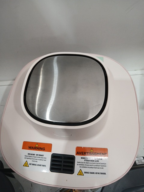 Ninja Crispi Pro 6-in-1 Glass Air Fryer - 2.5qt-6qt capacity - rose quartz (model: AS101CRS) image 5