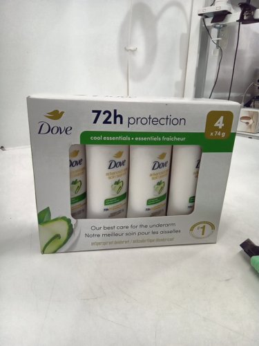 4PK DOVE 72H PROTECTION ADVANCED CARE DEODORANT - COOL ESSENTIALS - 74G/EACH image 2