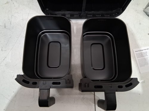 Chefman Turbofry Touch Dual Window Airfryer - 6qt - black (model: rj38-sqpf-3tdb-2w-ca) image 6
