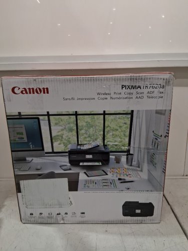 Canon Pixma TR7620a Home Office Colour Inkjet Printer - Black (Model: ‎4452C023) image 2
